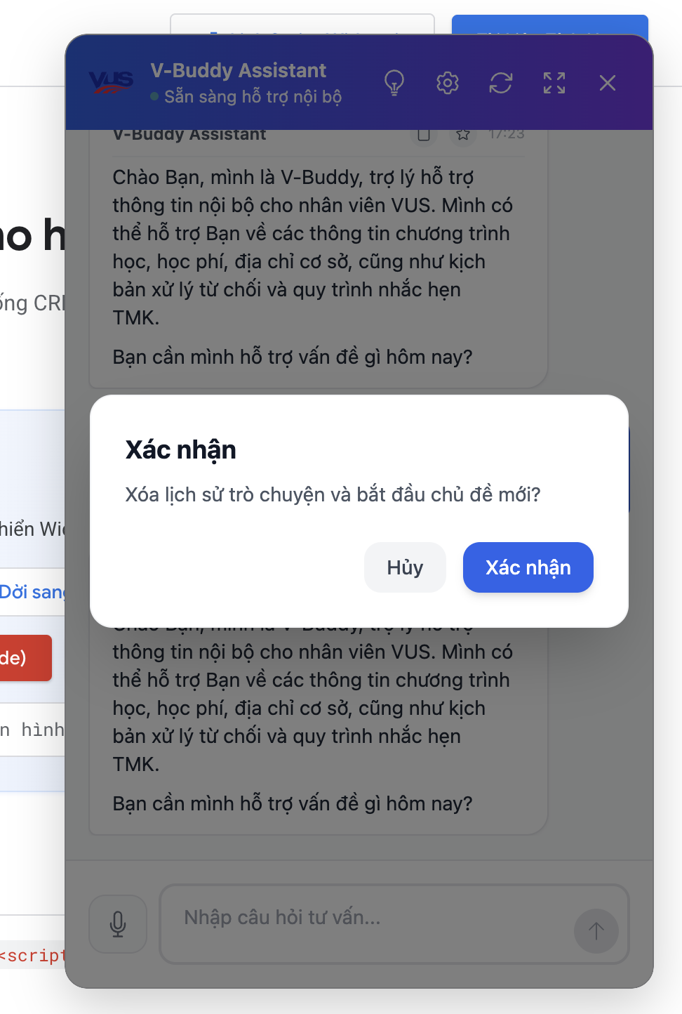New Chat Screen